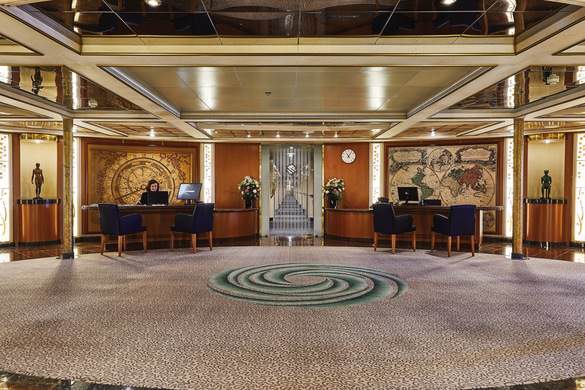 Silverseas, Silver Wind, Reception.jpg